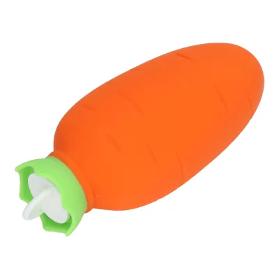 Zdjęcie produktu dla Torba na gorącą wodę, butelka na gorącą wodę, marchewkowa torba na gorącą wodę, marchewkowa butelka na gorącą wodę, torba na gorącą wodę, silikonowa torba na gorącą wodę