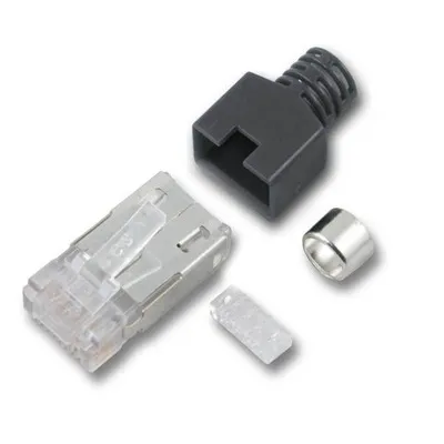 Produktbild von EFB Elektronik H7515.12-50, RJ45, Schwarz, Weiß, Männlich, Gerade, 26/28, 50 Stück(e)