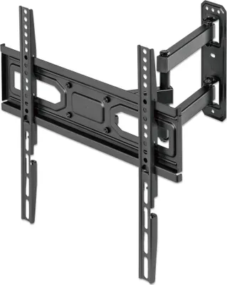 Zdjęcie produktu dla Manhattan 462419, 100 x 100 mm, 400 x 400 mm, -15 - 3°, -90 - 90°, Stal, Czarny