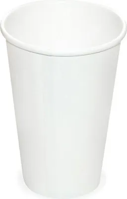Produktbild von 250x Heiß- und Kaltgetränkebecher Pappbecher weiß 250ml 330ml Ø 80mm