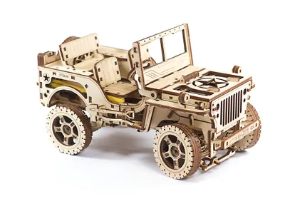 Produktbild von Wooden City WOODCITY.WR309, 570 Stück(e), Fahrzeuge, 12 Jahr(e)
