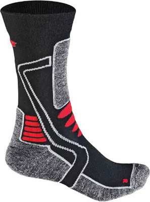 Produktbild von F-Lite Motorbike E100 Socken, schwarz/grau/rot, 43-46