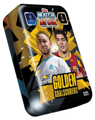 Produktbild von Topps Champions League 2020/21 - 1 Tin Box (Golden Goalscorers)