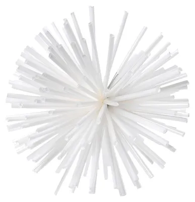 Produktbild von Weihnachtsbaumdeko Stern Anhänger Baumschmuck Christbaumkugeln ø 8cm , Farbe:weiss