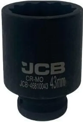 Immagine prodotto di JCB | Chiave a bussola esagonale, 43 mm, presa per avvitatore a impulsi, presa elettrica