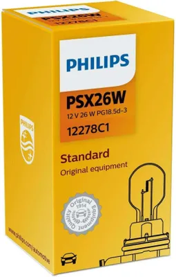Produktbild von PSX26W PHILIPS Lampen Autolampen 12V 26W 12278C1