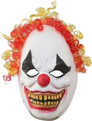 Produktbild von Maske Clown mit Haar