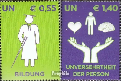Produktbild von Briefmarken UNO - Wien 2008 Mi 543-544 (kompl.Ausg.) gestempelt Menschen mit Behinderung