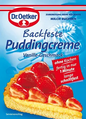 Produktbild von Dr. Oetker Backfeste Puddingcreme Vanille-Geschmack