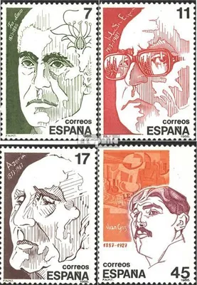 Produktbild von Briefmarken Spanien 1986 Mi 2733-2736 (kompl.Ausg.) postfrisch Persönlichkeiten