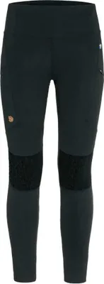 Zdjęcie produktu dla Fjällräven Abisko legginsy trekkingowe czarny L Woman czarny L