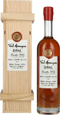 Produktbild von Vieil Armagnac Delord Vintage Récolte 1993 40% Vol. 0,7l in Holzkiste
