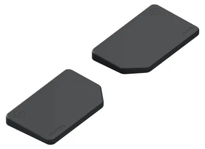 Produktbild von NuPhy Wrist Rest for Node Series Low-Profile - Handgelenkauflage für die Tastatur Node Low-Profile Ink Gray