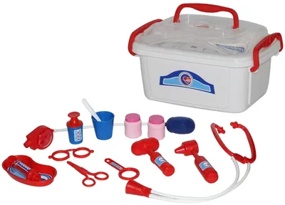 Produktbild von Coloma Doktorset Nr.2 in Box/Kontainer Kinder Doktorkoffer Arztkoffer Arzttasche