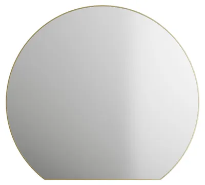Immagine prodotto di Specchio rotondo TALOS Picasso oro Ø 100 cm - con cornice in alluminio di alta qualità per un ambiente elegante - Perfetto specchio rotondo per il bagno