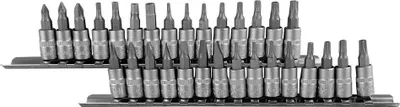 Immagine prodotto di Set Di Punte Torx Sechskant Pz Ph 1/4'' 30 Pz. Jbm