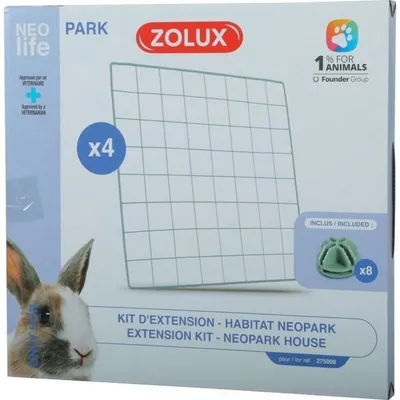 Produktbild von Zolux Neolife Neopark Konijn Uitbereidingsset Gaaspanelen