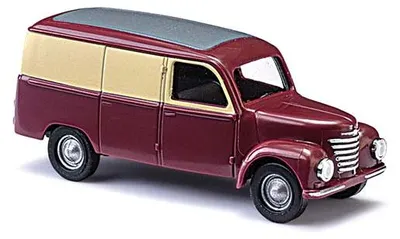 Produktbild von Busch Framo Kastenwagen weinrot TT 8679