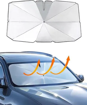 Produktbild von Famanu Autoparasol für die Frontscheibe - mit reflektierendem Sonnenschutz