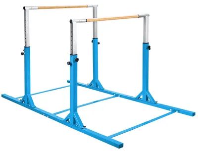 Produktbild von KOMFOTTEU Gymnastik Turnreck, Turnstange höhenverstellbar, Reckstange breiteverstellbar, Stabiler Übungsstange bis zu 100 kg belastbar, für Innenbereich