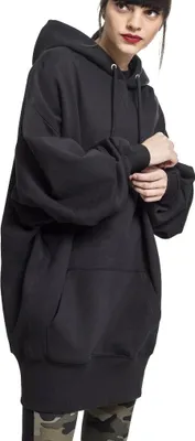 Produktbild von Urban Classics Kapuzenpullover Damen Ladies Long Oversize Hoody schwarz S