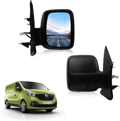 Obrázok produktu pre Pravé elektrické vyhrievané zrkadlo pre vozidlá Trafic Vivaro NV300 s 7 pinmi.