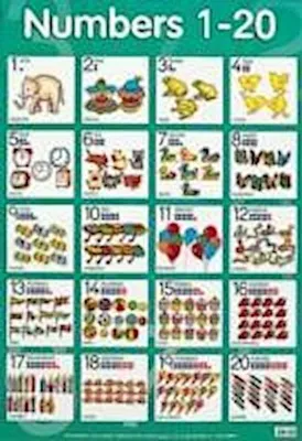 Produktbild von Numbers 1 to 20