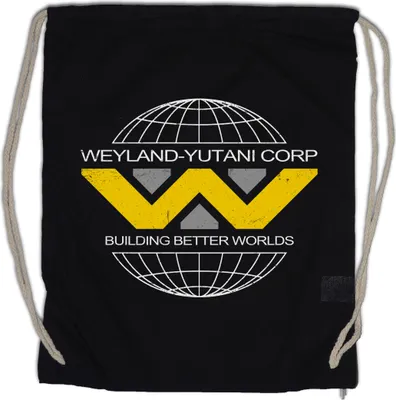 Produktbild von Urban Backwoods Weyland Yutani II, Turnbeutel, Farbe: Schwarz