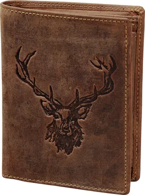 Obrázok produktu pre Green Burry Vintage Animal Collection „Royal Stag“ (koža, hnedá)
