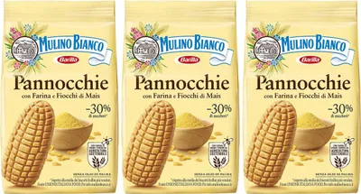 Produktbild von MULINO BIANCO Pannocchie - Knusprige Maiskekse 350g x 3 Pakete