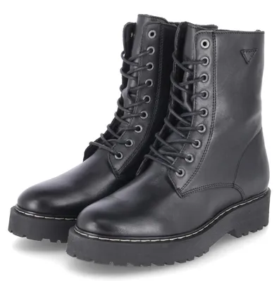 Zdjęcie produktu dla Buty damskie Fräulein Frida, sznurowane, czarne, wykonane ze skóry gładkiej, rozmiar: 41