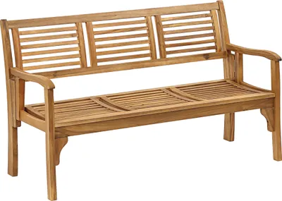 Produktbild von Dehner Klappbank Douglas, 3-Sitzer Gartenbank, 150 x 62 x 90 cm, FSC®-es Akazienholz, geölt, natur