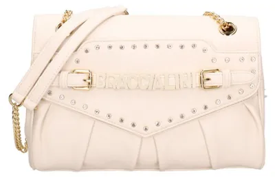 Obrázok produktu pre Dámska Crossbody Taška Braccialini Čierna Reťazový Popruh z Ekokože Black B UNICA 28x18x9 cm B17131-NERO