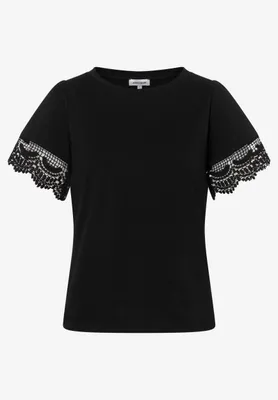 Produktbild von MORE & MORE Shirt with Lace-Sleeve black 44