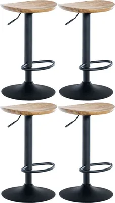 Produktbild von 4er Set Barhocker Skelde natura