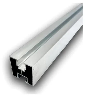 Produktbild von Aluprofil 40x40 Nut 8/10 | Länge: 1500 mm | Aluminium Solarprofil | Montageschiene für Photovoltaik