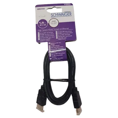 Obrázok produktu pre Schwaiger HDMI-Kabel 1,5m Schwarz