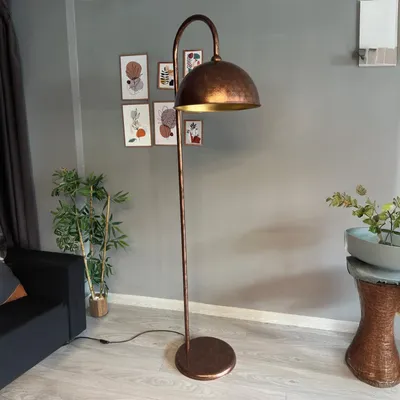 Produktbild von Patina Stehleuchte Modern Dekorativ Metall Wohnzimmer Arbeitszimmer Stehleuchte
