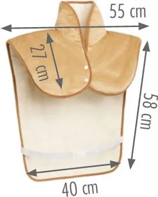 Produktbild von promed Komfort Heizkissen NRP-5.4 Wärme Nacken + Rücken, Wärmekissen, 60 x 90 cm
