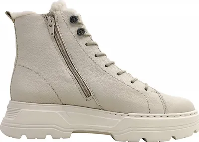 Imagen del producto de Botas de cordones para mujer de la marca Paul Green, color beige, para uso casual
