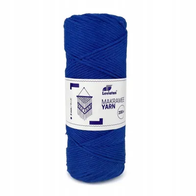Zdjęcie produktu dla Sznurek Do Makram 3Mm/200M Niebieski
