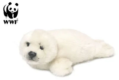 Immagine prodotto di Peluche WWF della foca (bianco, 24 cm) peluche realistico della foca