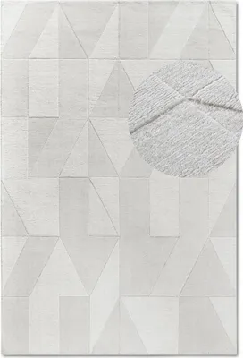 Produktbild von URSULE Wohnzimmerteppich, geometrisches Muster