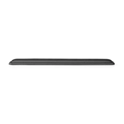 Produktbild von Nedis ERGOGKWP100BK, Stoff, Kunstleder (PU), Schwarz, 465 mm, 60 mm, 22 mm, 465 x 60 x 22 mm
