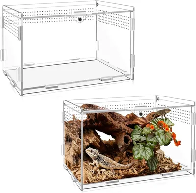 Obrázok produktu pre Terárium 20x12x12 cm, akryl, priehľadné, pre hmyz
