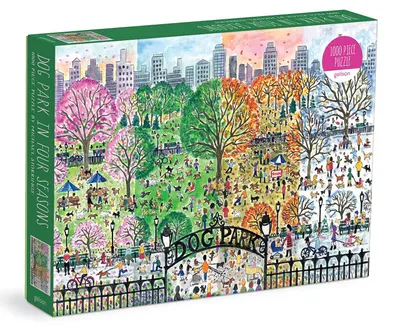 Image de Puzzle du parc à chiens 4 saisons 1000 pièces