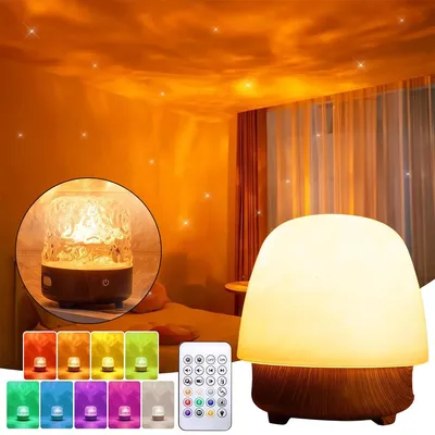 Produktbild von Bluetooth Musik Nachtlicht, 16 Farbmodi, Bluetooth Lautsprecher, LED Sternenhimmel Projektor, APP Steuerung, USB aufladbar