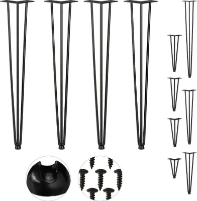 Produktbild von Möbelbein-Haarnadel 4er-Set