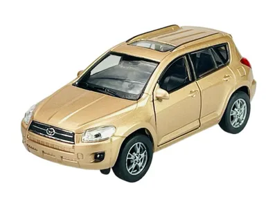 Produktbild von Welly Toyota Rav 4 Gold 1:34-1:39 Die Cast Metall Modell Neu im Kasten 43640