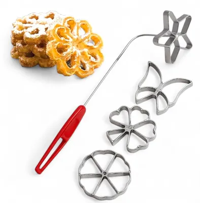 Teigform-Set, 4 Stück, Aluminium, 7 cm, für Hworost